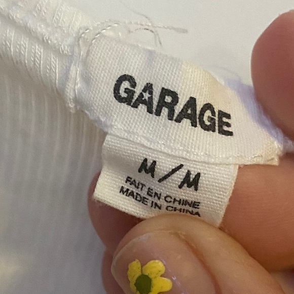 GARAGE white tee - Picture 2 of 2